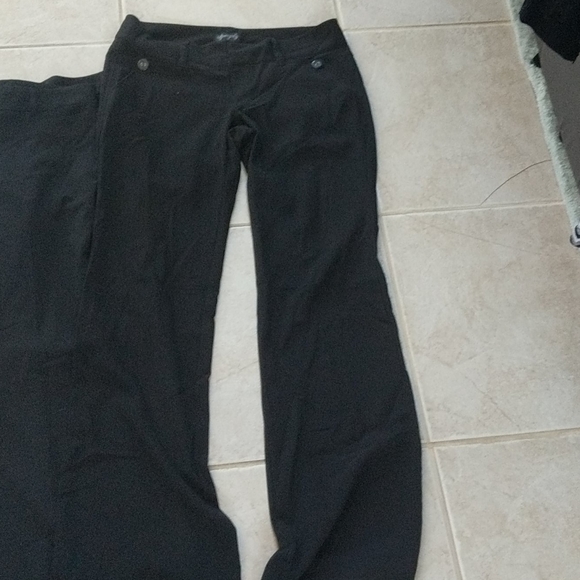Size 9 black dress pants two pair - Picture 5 of 8